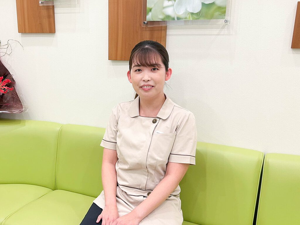 東戸塚の片桐眼科クリニック 社員YMさん写真